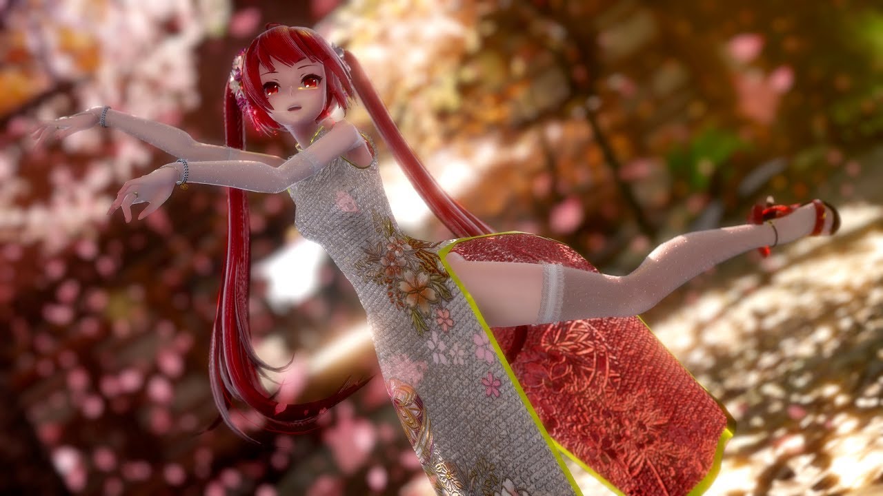 【MMD】牵丝戏【TDA ZhiZi Cheongsam】