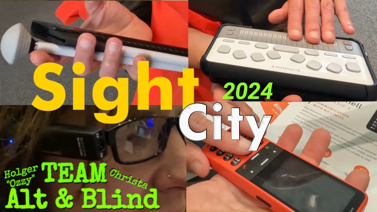 SightCity 2024 in Frankfurt | John Wayne in der OrCam | Hightech tools f&uuml;r Blinde