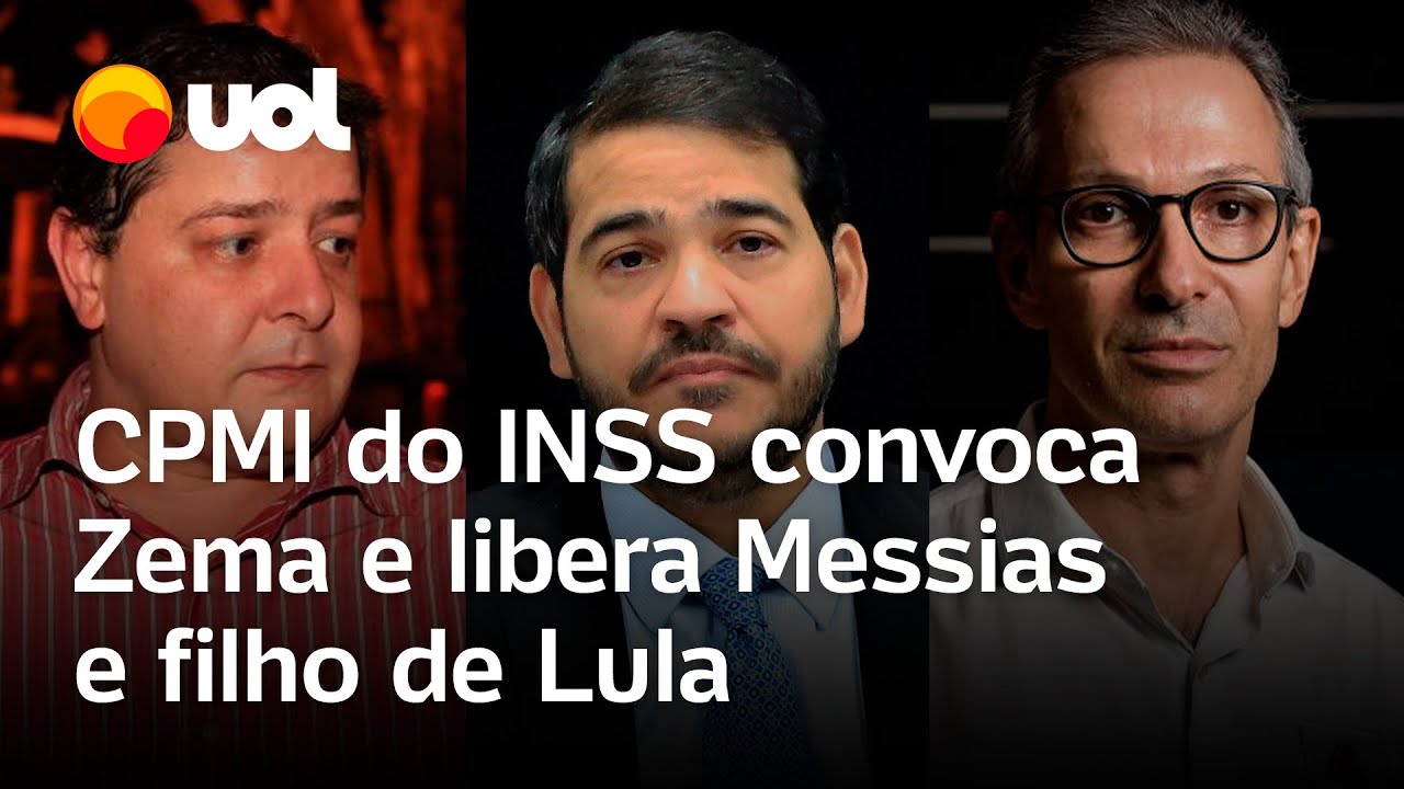 CPMI do INSS convoca Zema e Daniel Vorcaro, do Banco Master, e libera Jorge Messias e filho de Lula