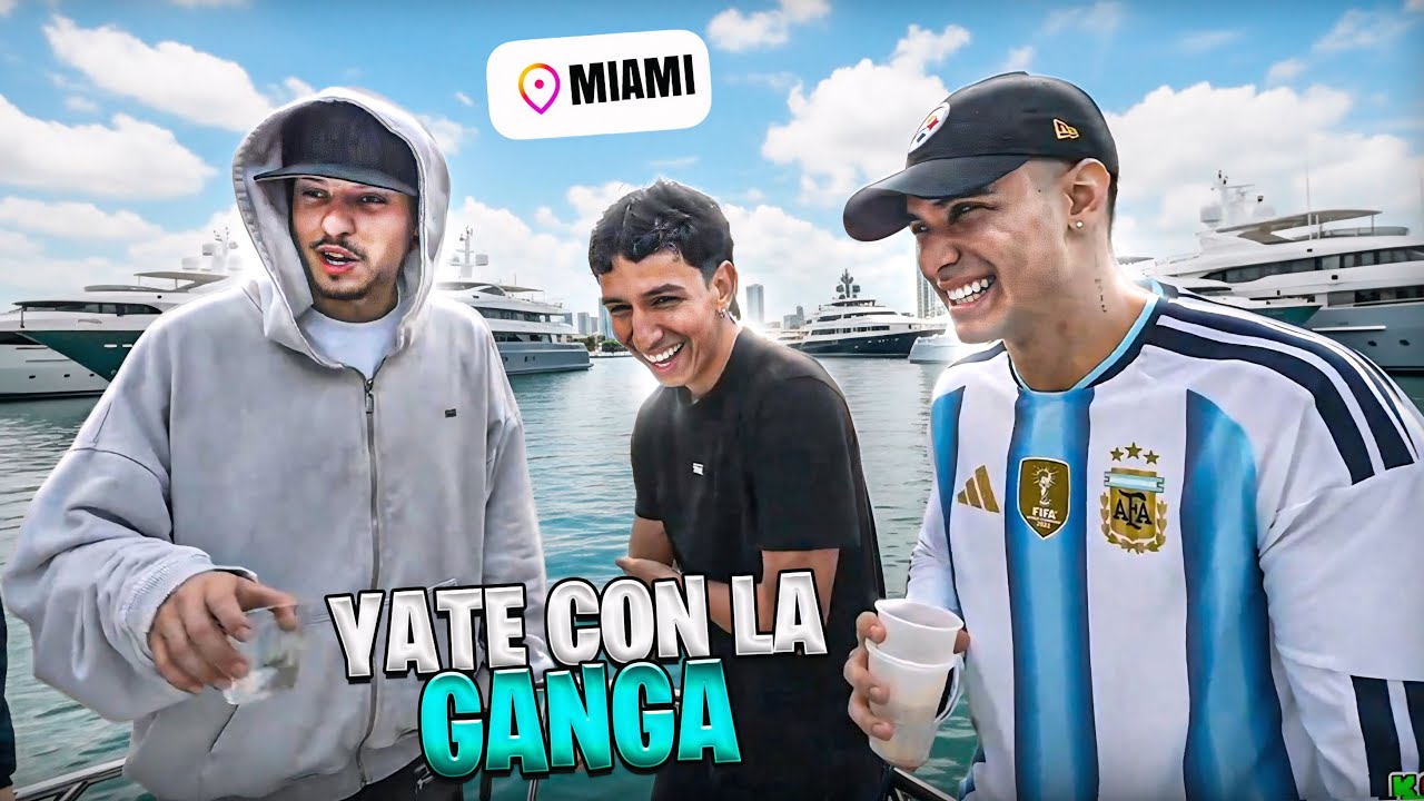 NADIE NOS SOPORTA... 😔 YATE CON TODA LA GANGA | Samulx X Chanty X Leandro