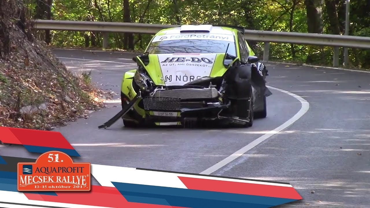 51. Aquaprofit Mecsek Rallye 2017 Best of Crash | RallyFeeling.hu