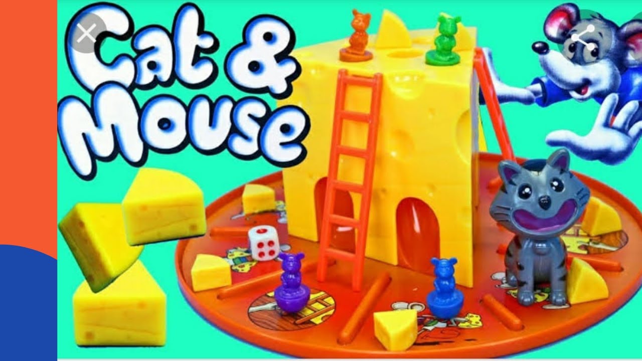 Cat & Mouse board game||Cat and Mouse table game||Ravensburger Cat and Mouse 3D action Game||