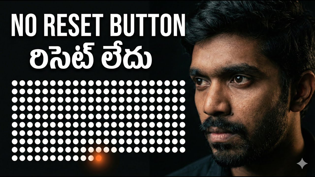 This Wallpaper Will Change How You See Time | NO RESET BUTTON | రిసెట్ లేదు.