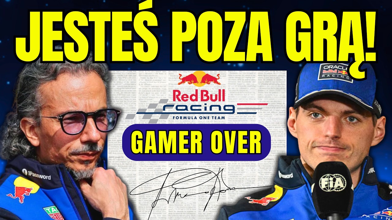 Verstappen POTWIERDZA odejście z Red Bull a zesp&oacute;ł podejmuje SZOKUJĄCĄ DECYZJĘ w sprawie klauzuli!