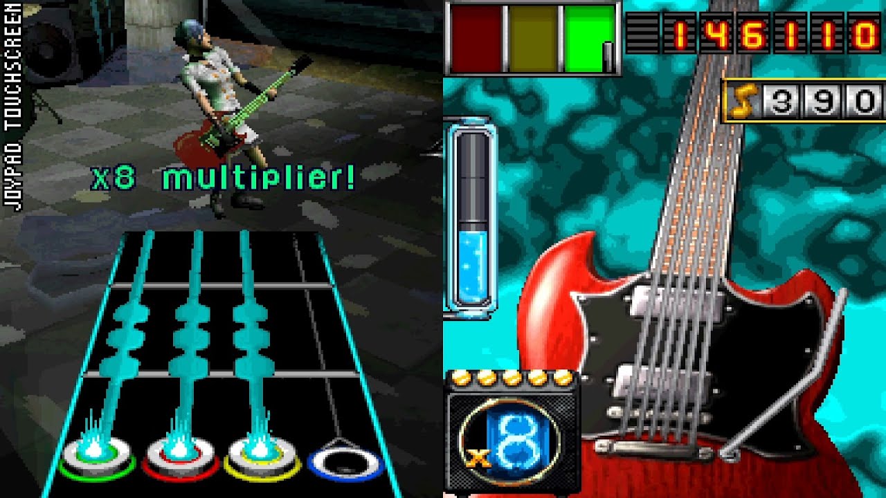 All The Small Things - Blink 182 Guitar FC (Guitar Hero On Tour) Nintendo DS HD Gameplay