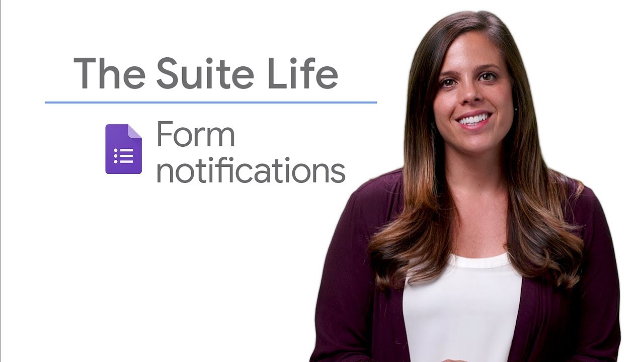 Email notifications for Google Forms