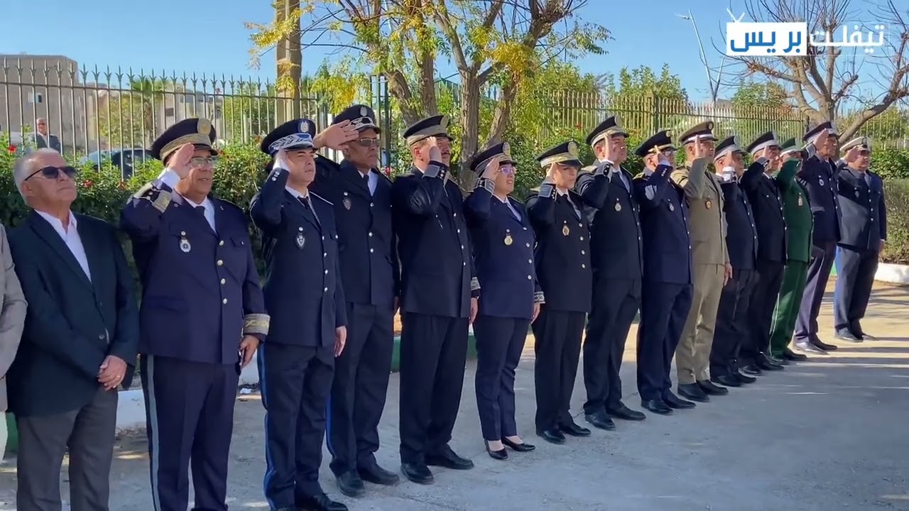 باشا مدينة تيفلت يترأس مراسيم تحية العلم بمناسبة عيد الاستقلال المجيد