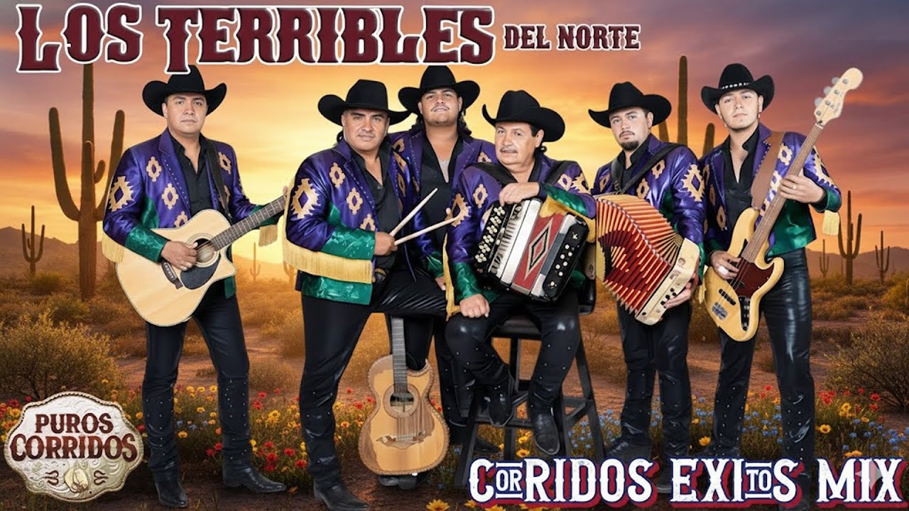 ✅ Corridos Clásicos Poderosos 2025  Los Terribles Del Norte – Grandes Éxitos del Norteño