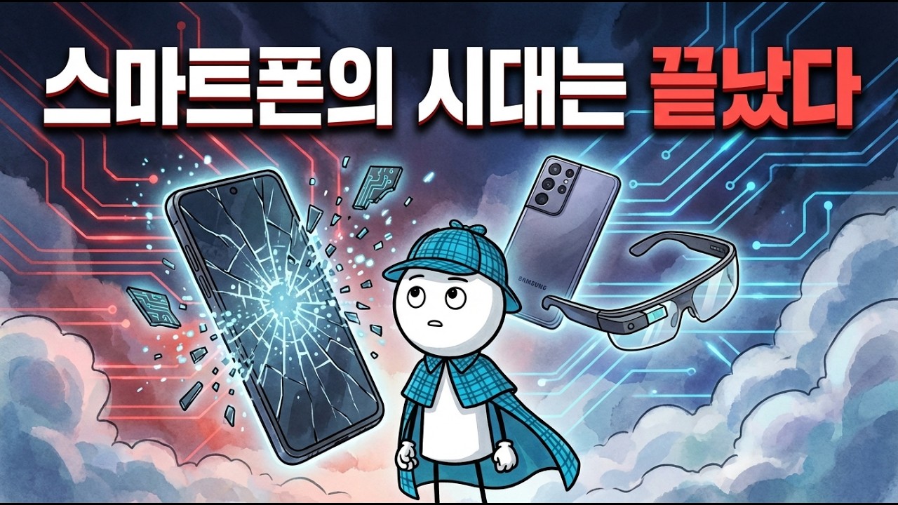 5년 안에 스마트폰 사라진다 — 삼성·애플·머스크가 동시에 움직이는 이유
