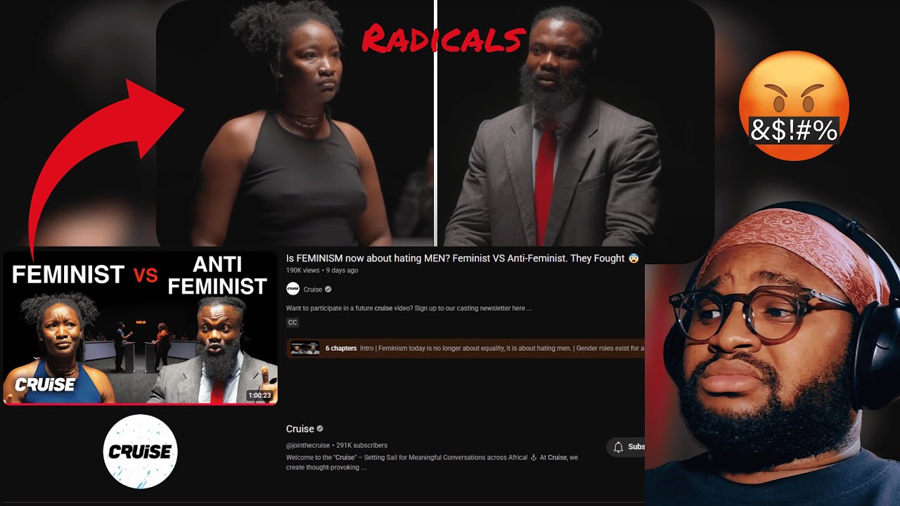 Feminist VS Anti-Feminist... Sally 🆚 Paul - Cruise Reaction (Chaotic Reaction Episode 1)