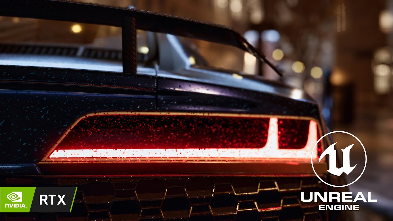 Audi R8 2021 - UE4 RTX Automotive rendering