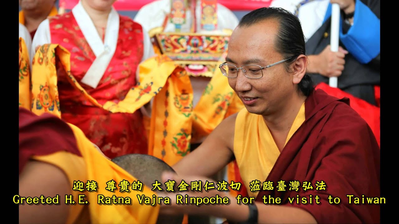 Greeted H E Ratna Vajra Rinpoche for the visit to Taiwan