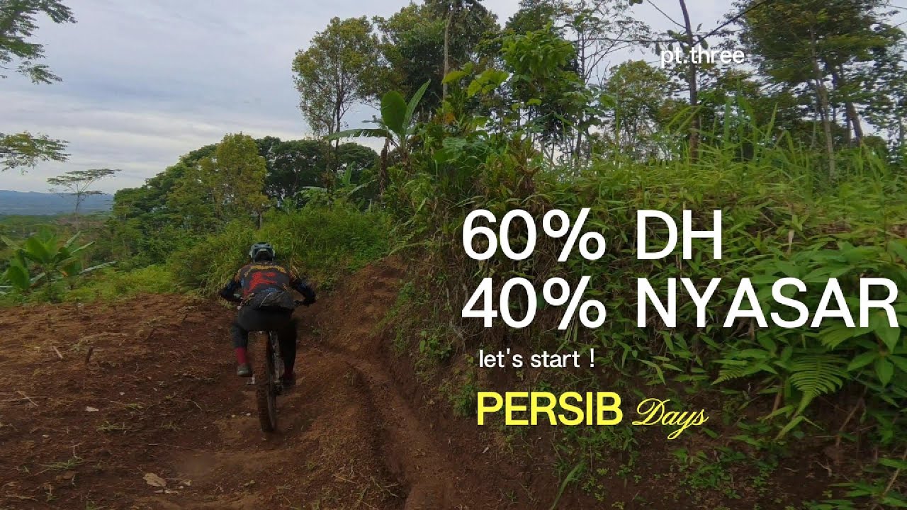 DOWNHILL 60% #sepedamtbdownhill #gowes #persibday