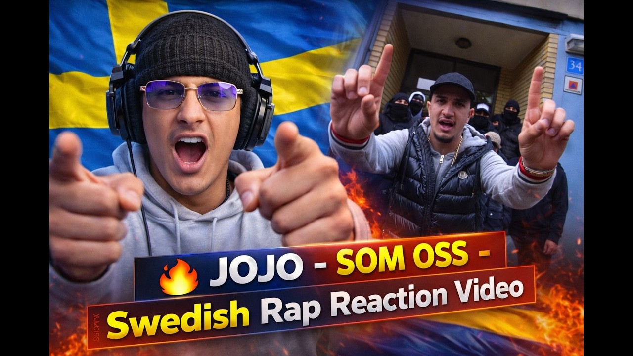 🔥 JOJO - SOM OSS - Swedish Rap Reaction Video