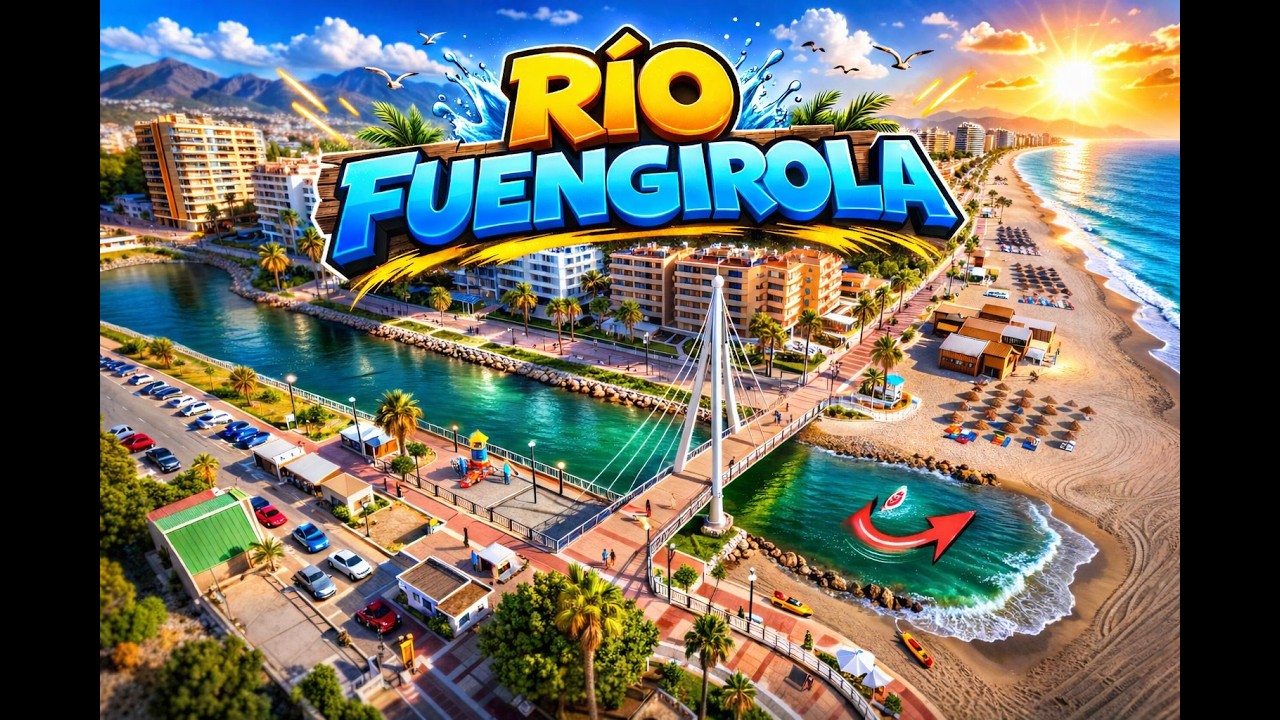 🔥 Este Río en Fuengirola Tiene Algo Muy Raro