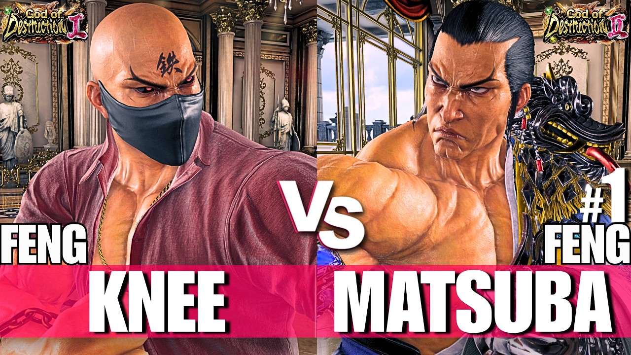 Tekken 8 - Knee (Feng) vs Matsuba (Feng) | High Level Ranked Matches