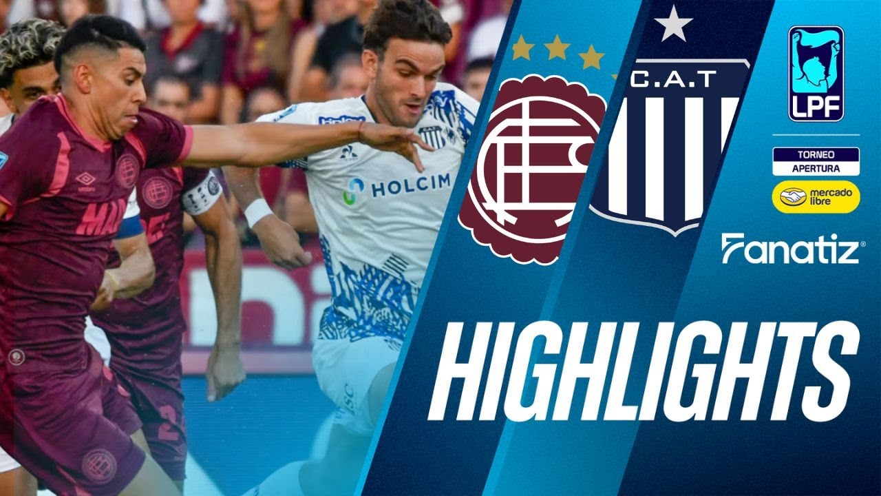 Lanús 1 vs. 1 Talleres - Game Highlights | #TorneoApertura2026