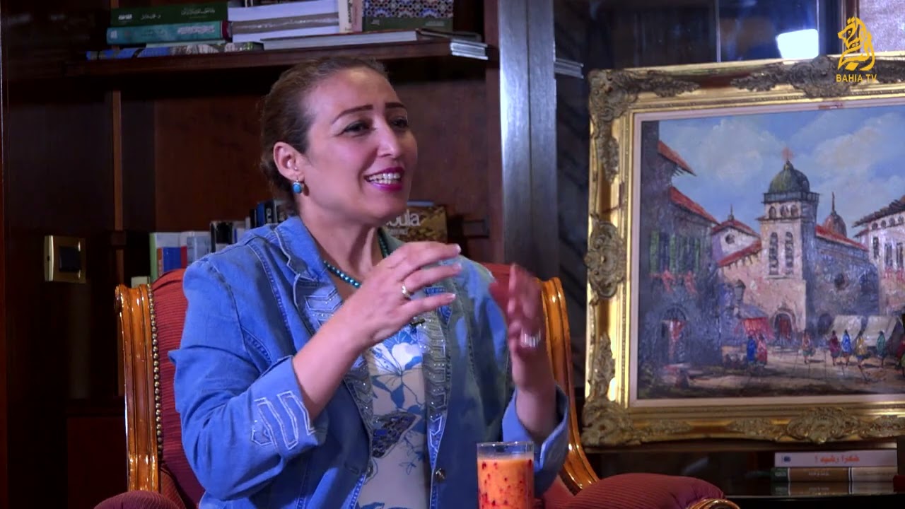 الفنانة المصرية القديرة عفاف شعيب ضيفة الجزائر سنة 2018 - بلاطو المهرجان فكرة و إخراج عمر بونور