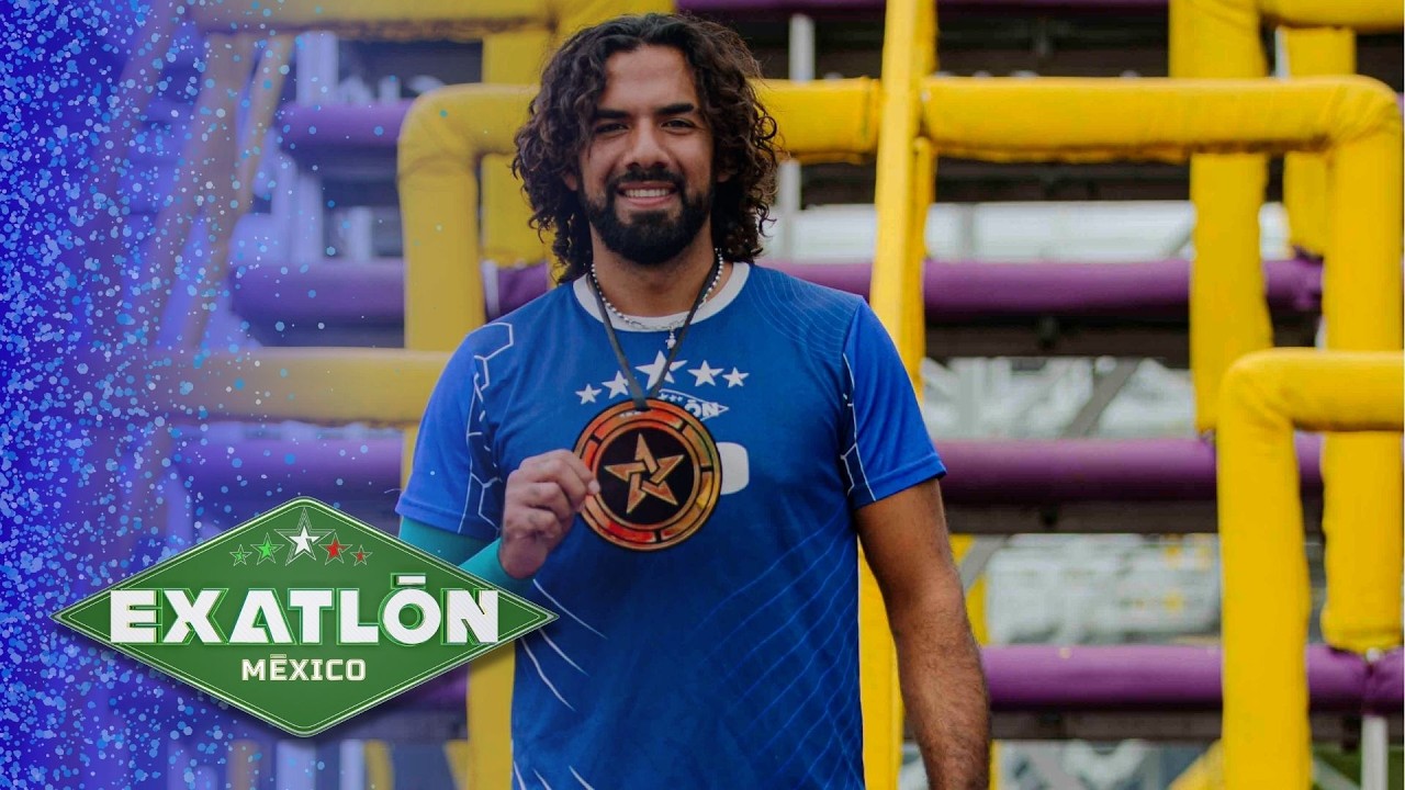 Leo gana la Medalla Varonil y se la dedica a su padre que está en el cielo🥹🕊️ | Exatlón México 2026