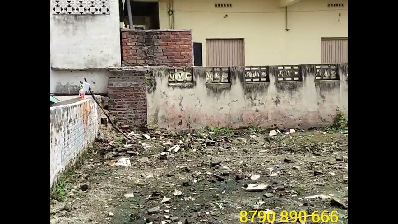 No=1165.  Low cost open plot for sale at Bhavani Puram Vijayawada Andhra Pradesh India.