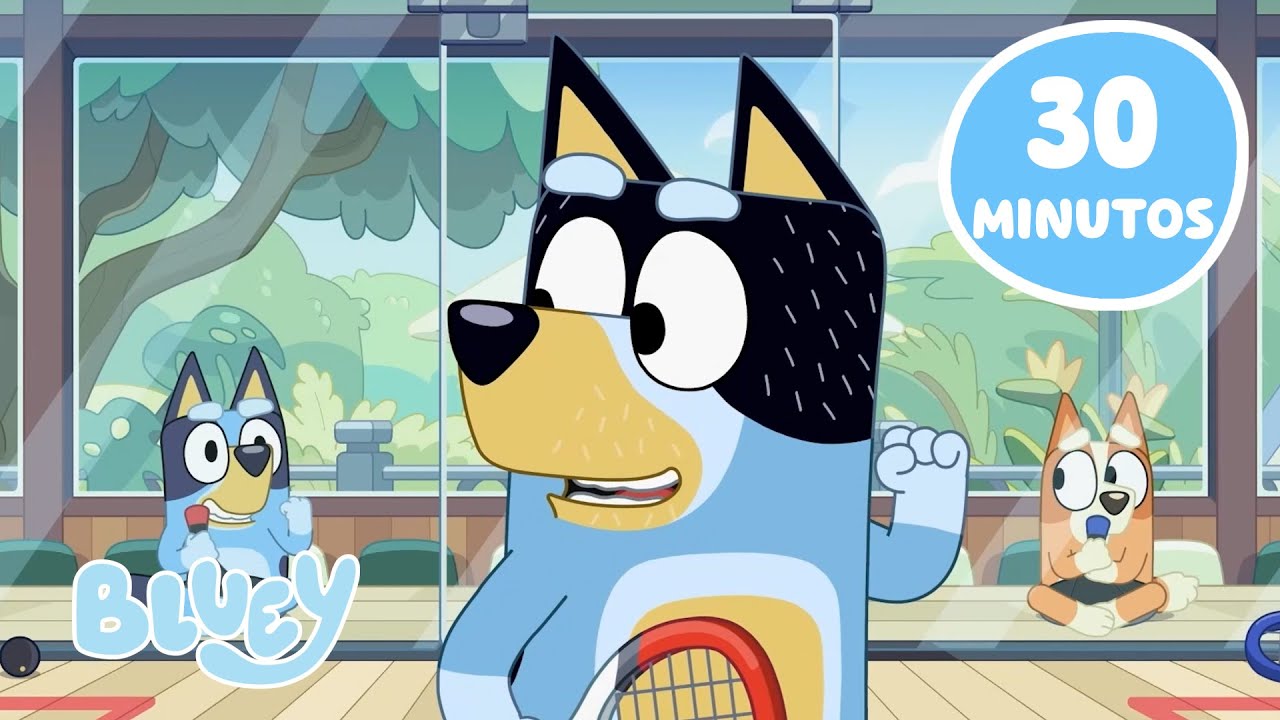 Os melhores momentos de Bandit 🤩💙 | Bluey Português Brasil Canal Oficial