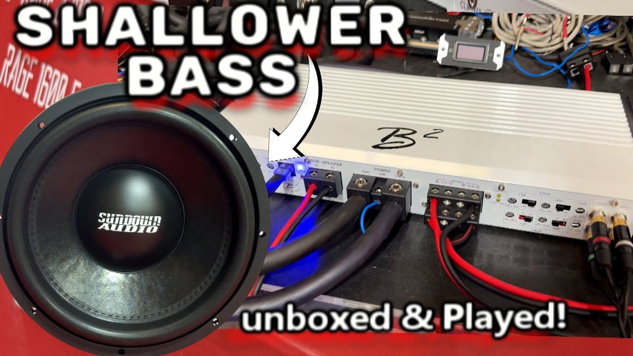 Shallow BASS 🔊 Sundown SLD 12