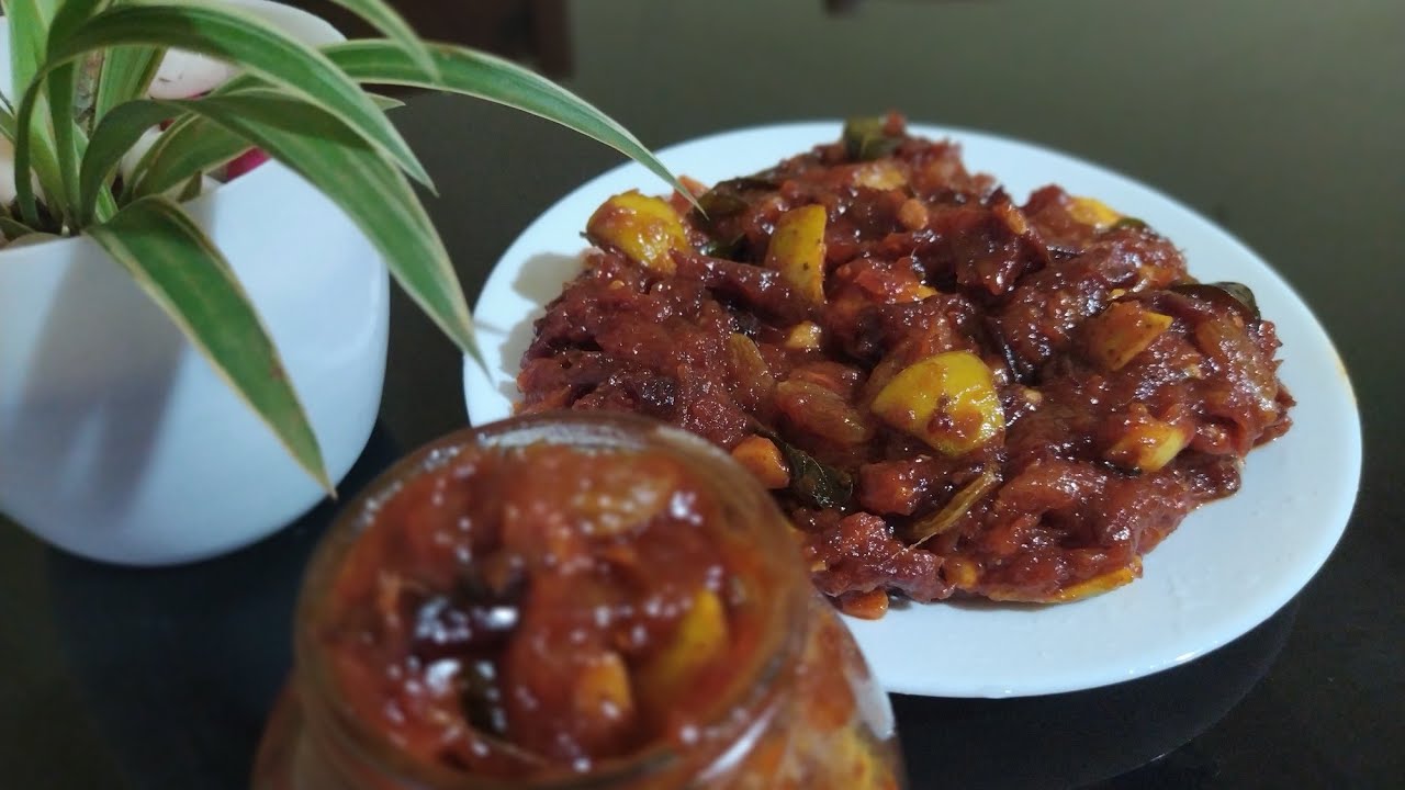 Dates pickle / Dates pickle with lemon and raisins