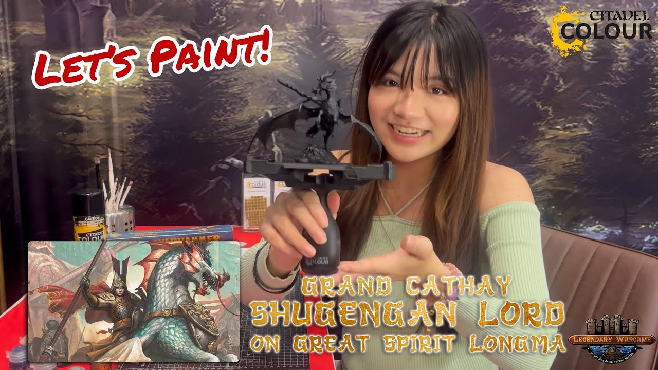 Let's Paint! เพ้นท์ Shugengan Lord on Great Spirit Longma กับน้องปุ๋ย!
