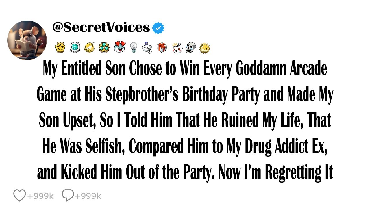 My Entitled Son Chose to Win Every Goddamn Arcade Game at His Stepbrother’s Birthday Party and Ma...