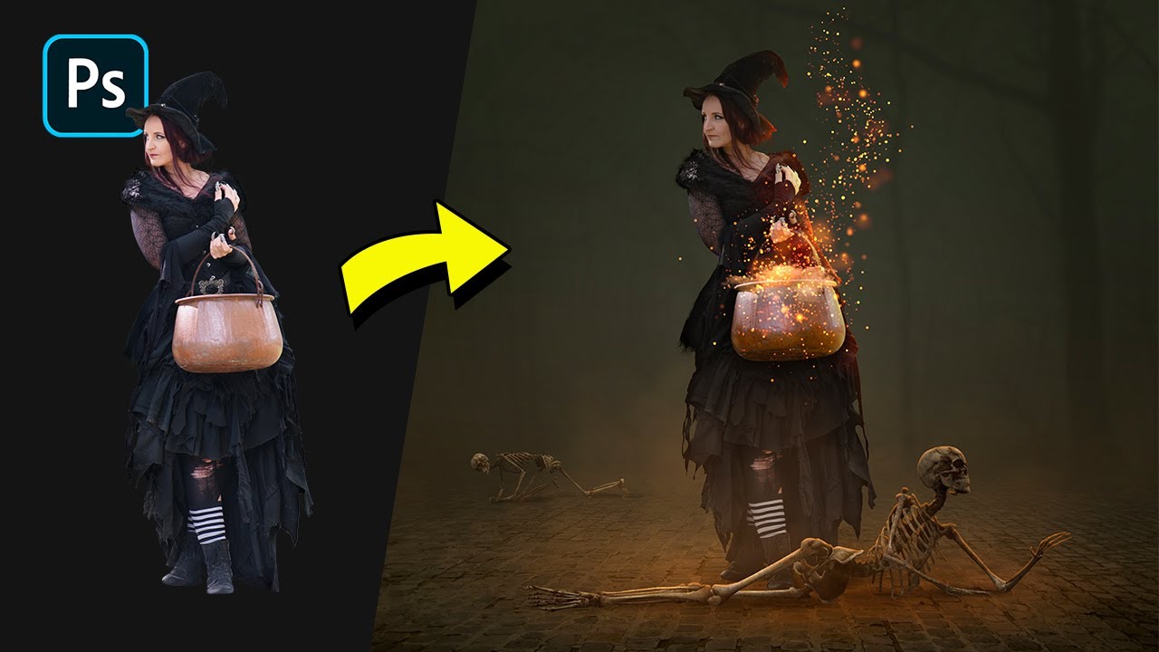 Photoshop Witch Horror Tutorial Manipulation: Tips and Tricks
