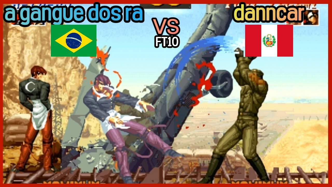 [KOF95] a gangue dos ratos🇧🇷  vs danncar🇵🇪 FT10 2021-06-16