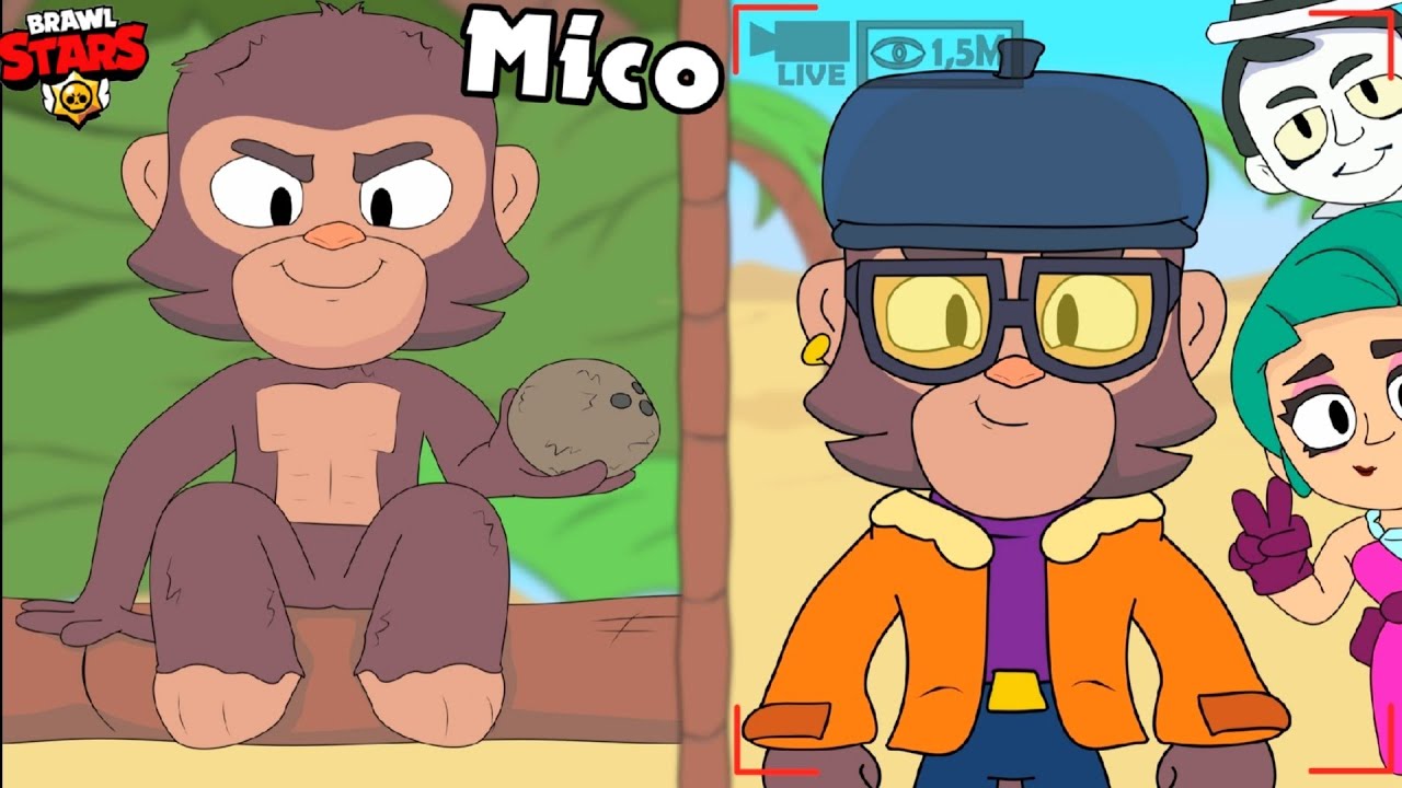 MICO ORIGIN STORY - BRAWL STARS ANIMATION