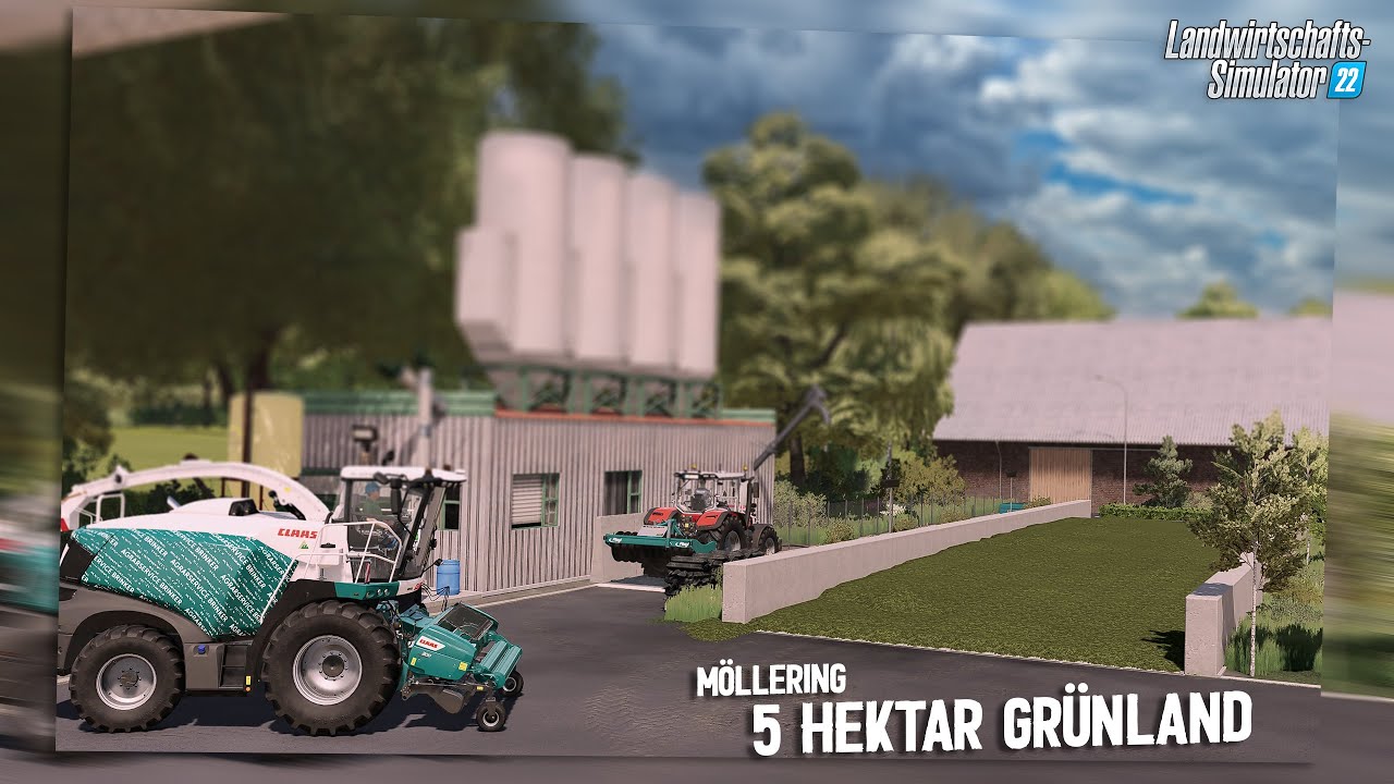 Maschinenring mit neuem Mitarbeiter & Grasschnitt f&uuml;r M&ouml;llering | Abfahren mit 724 S4
