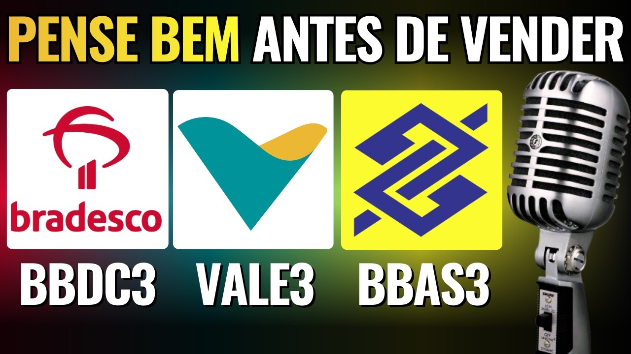 Dividendos no Brasil análise BBAS3 VALE3 BBDC3