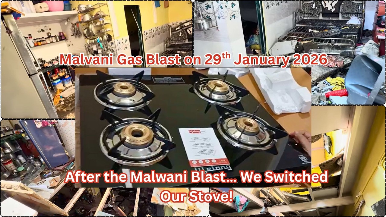 Malvani Gas Blast 29 Jan 2026 🔥  After the Blast We Switched Our Stove  Saira Ki Rasoi Family Vlog