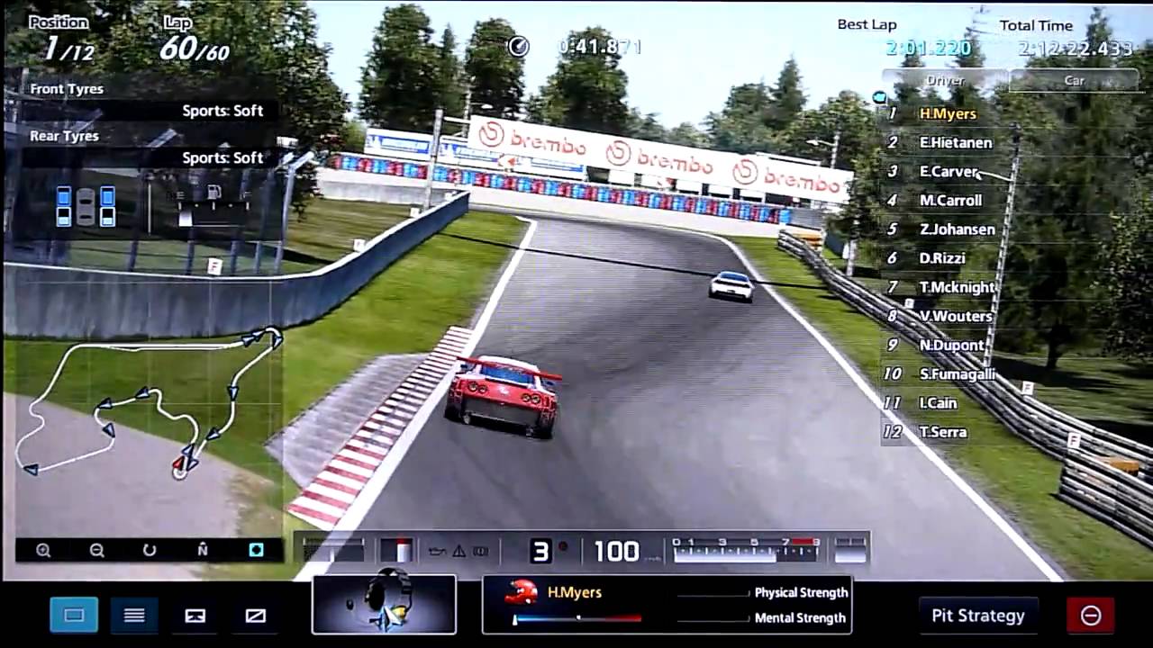 Gran Turismo 5 - Grand Valley 300KM - B-spec lvl 25 - Endurance series 1/9