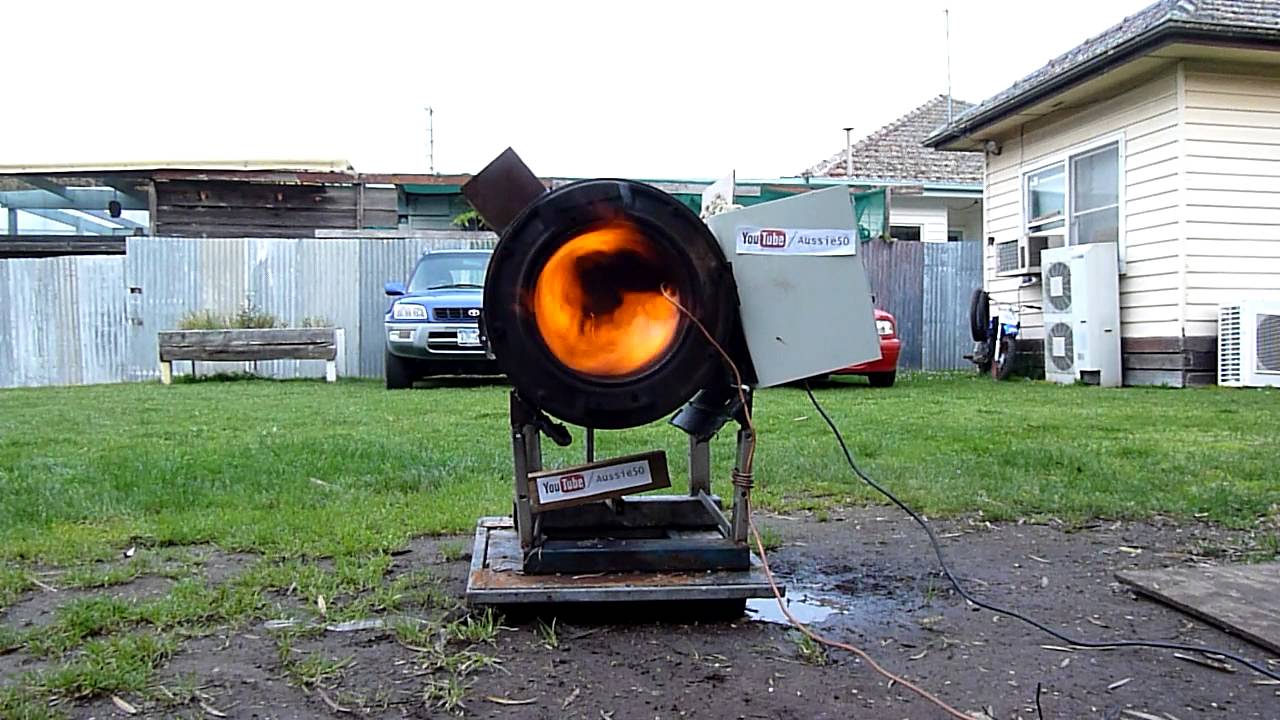 Flamespin 3500 Ultra Edition - Propane Fueled Run