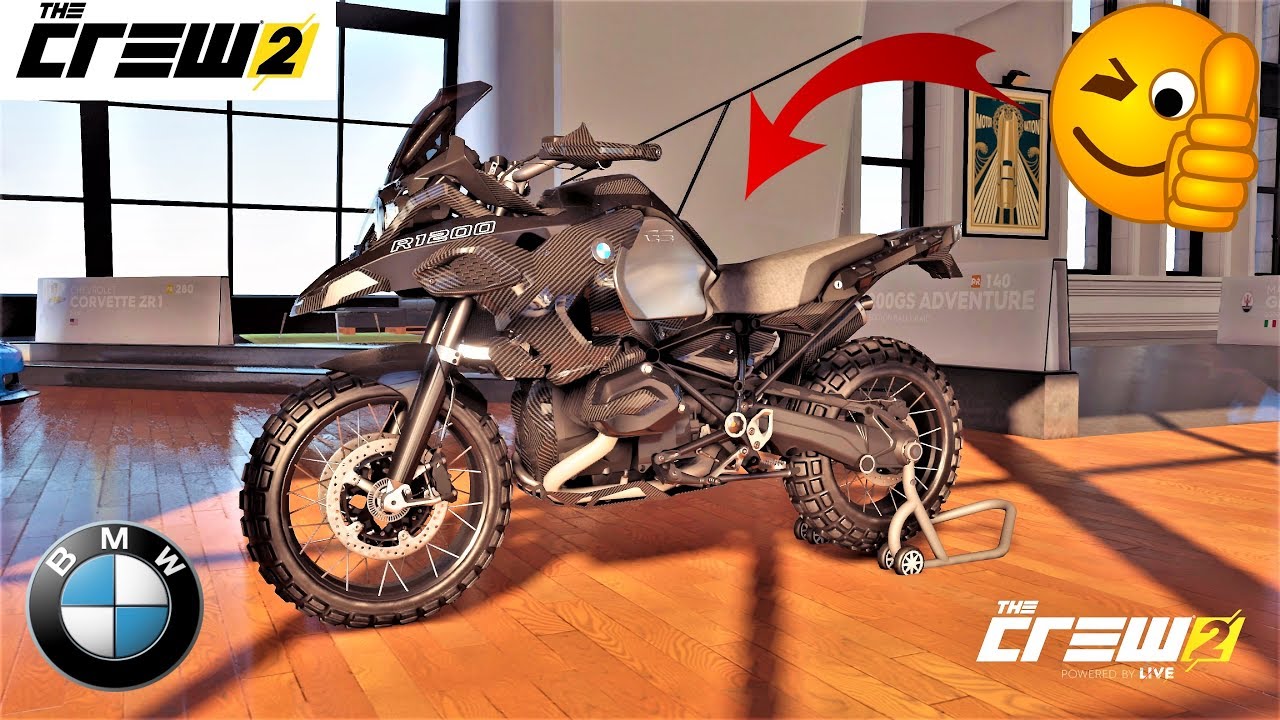 The Crew 2 BMW R 1200 GS Aventure test