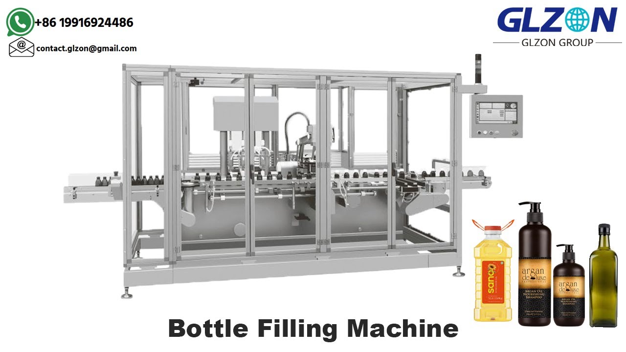 Automatic Bottle Filling Machine &ndash; High Speed Liquid Filling & Capping Machine for Edible Oil