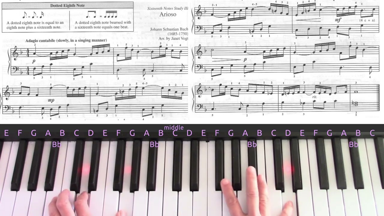 Arioso (composed by Johann Sebastian Bach, arr. by Janet Vogt)