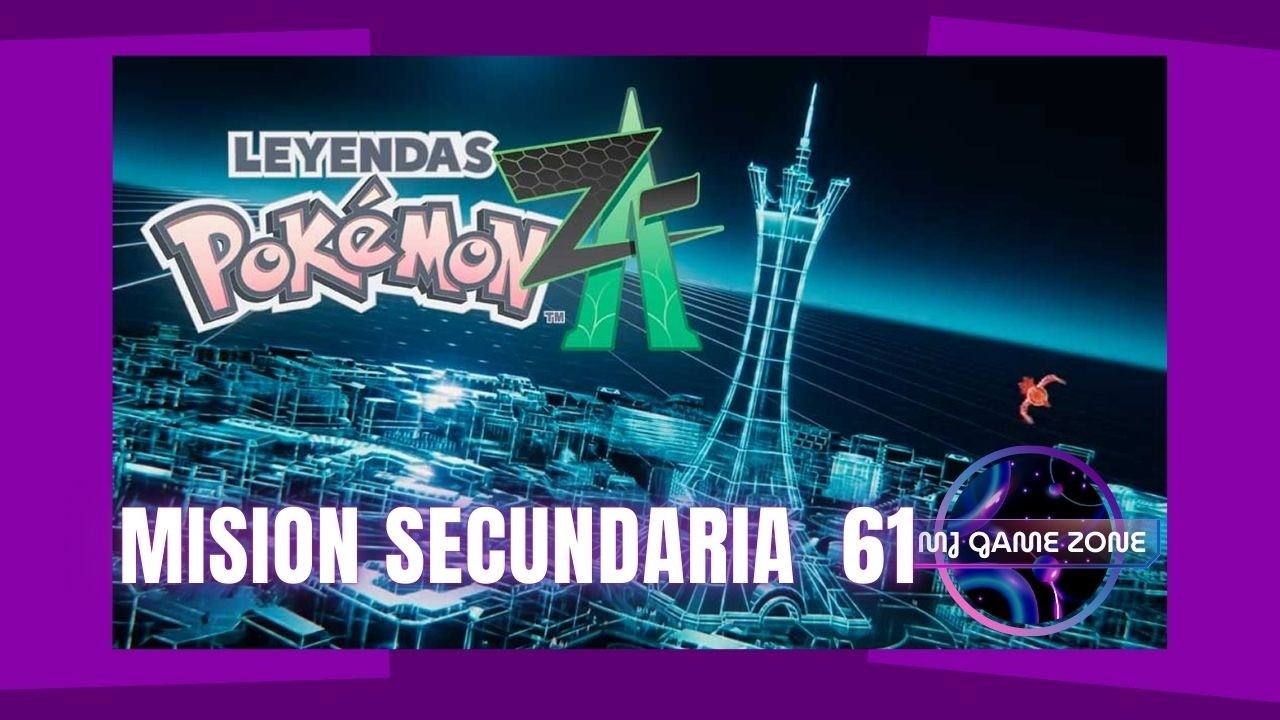 Misión secundaria 61 El Holotransportador favorito del recluta | Leyendas Pokémon Z-A