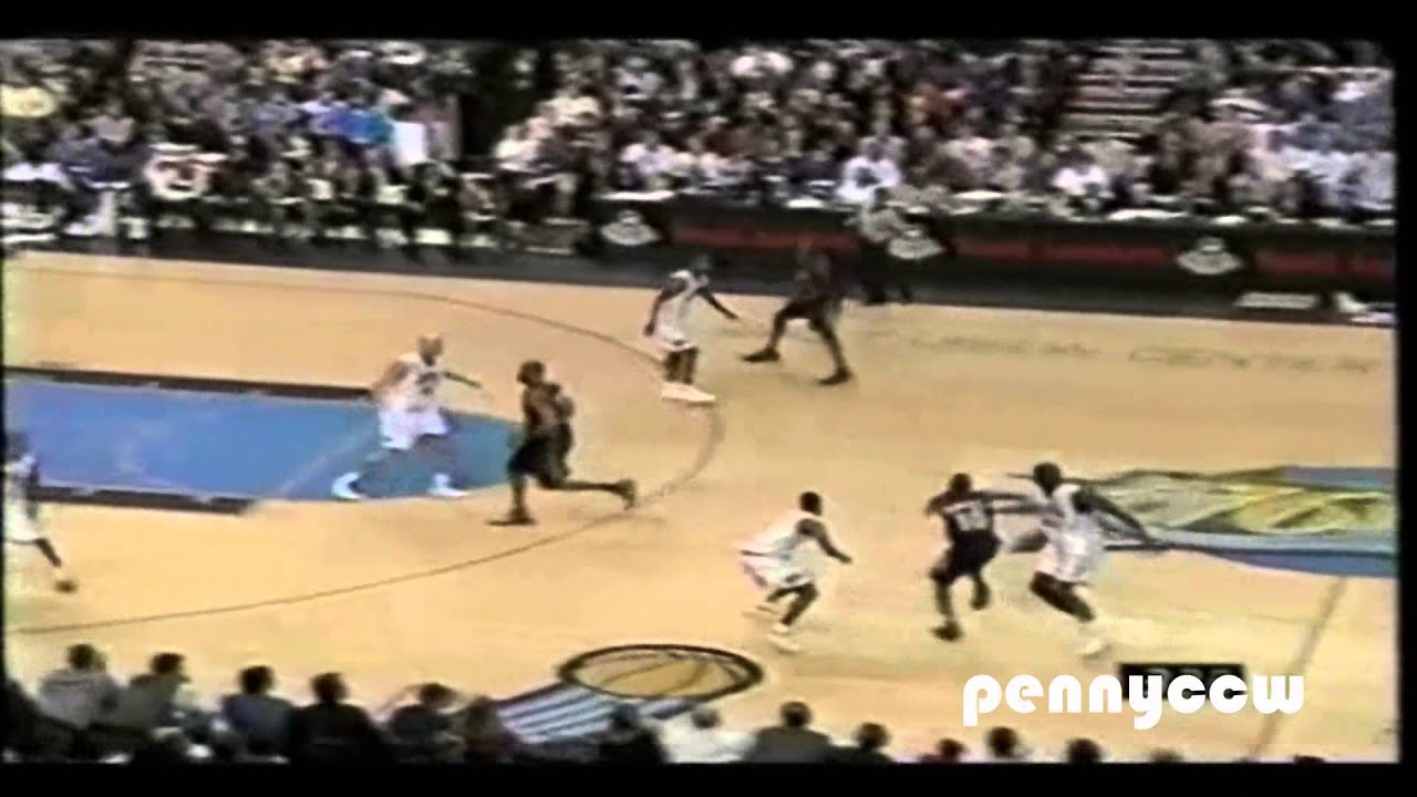 Allen Iverson 35pts 11rebs 9 asts vs GS Warriors *Charles Barkley Retirement Ceremony (2001)