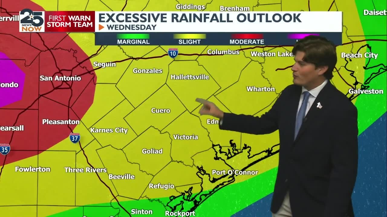 Alert Day: Heavy Rainfall Wednesday  (7/14/26)