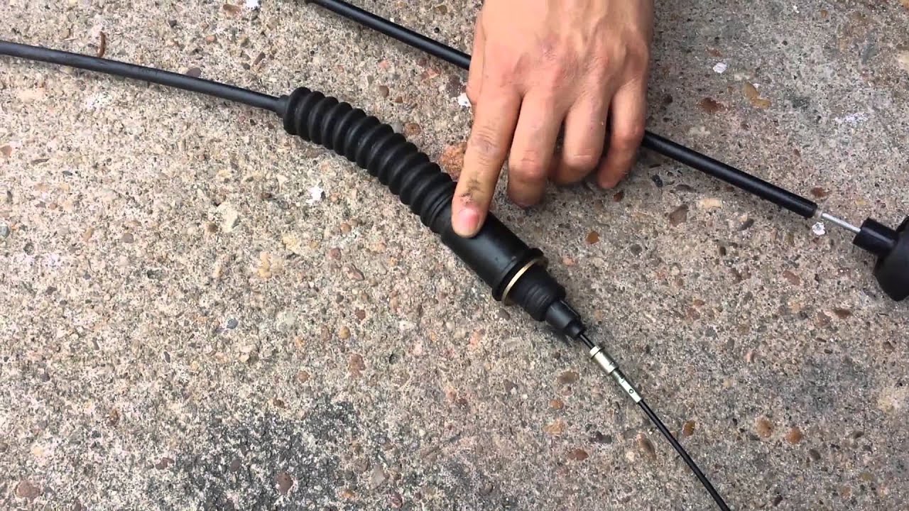 Como cambiar cable de embrague parte 1