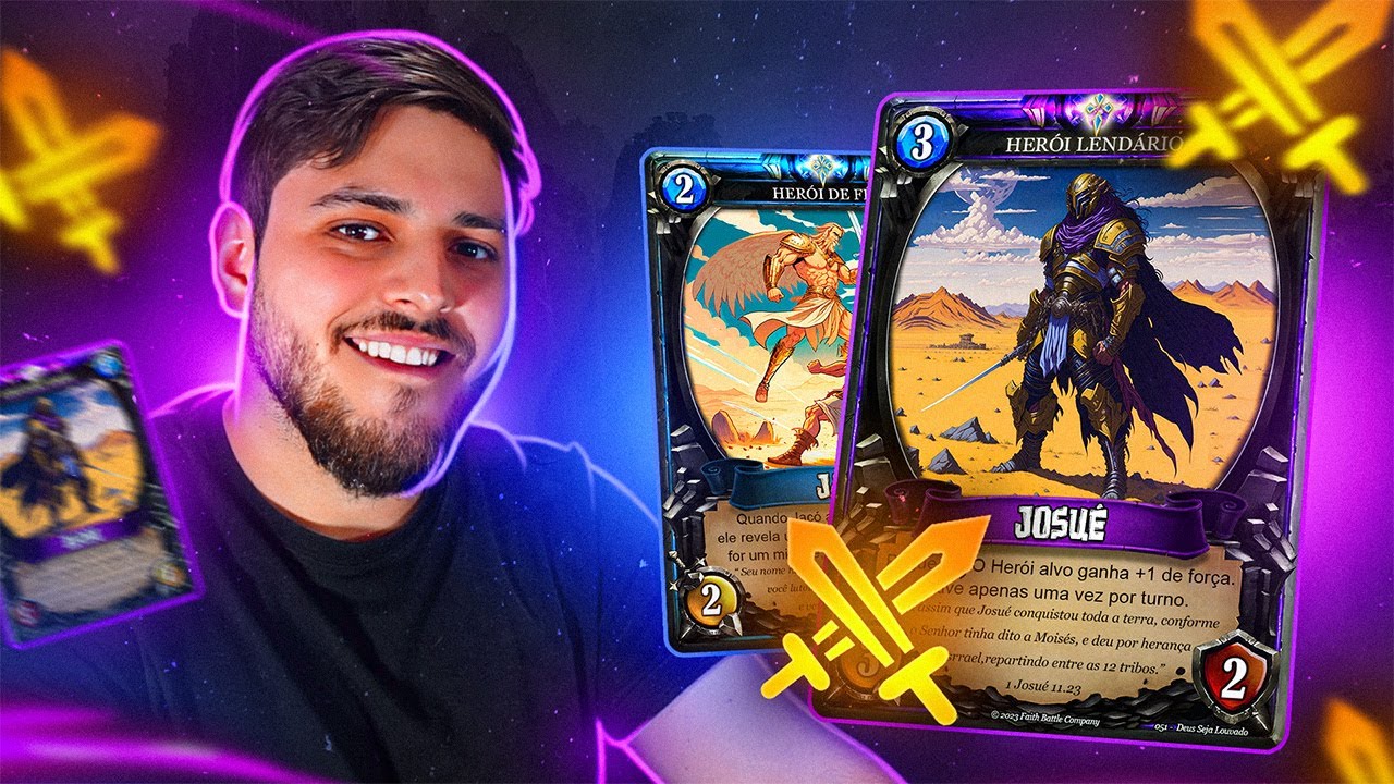 EIS QUE EU JOGUEI *AQUELE* CARD GAME...