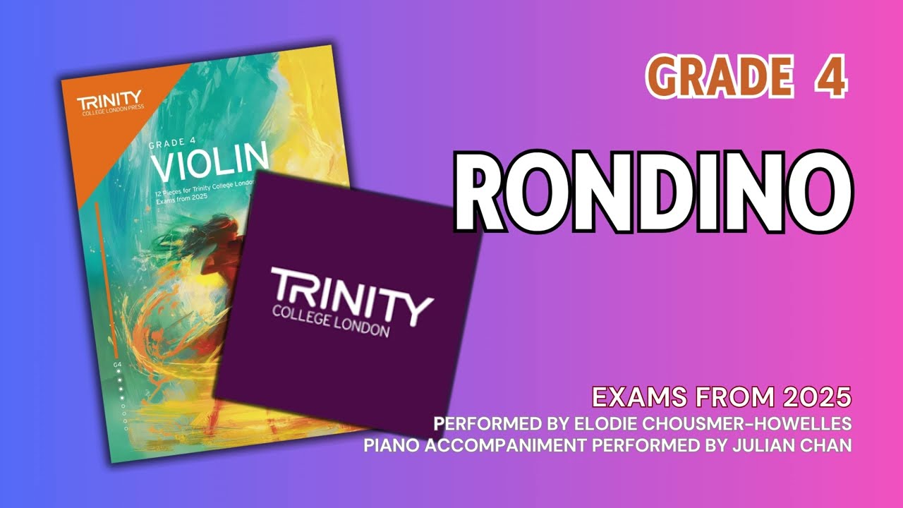 Рондино | Парашкев Хаджиев | Играйте вместе | Экзамены по скрипке 4-го уровня Тринити-колледжа в ...