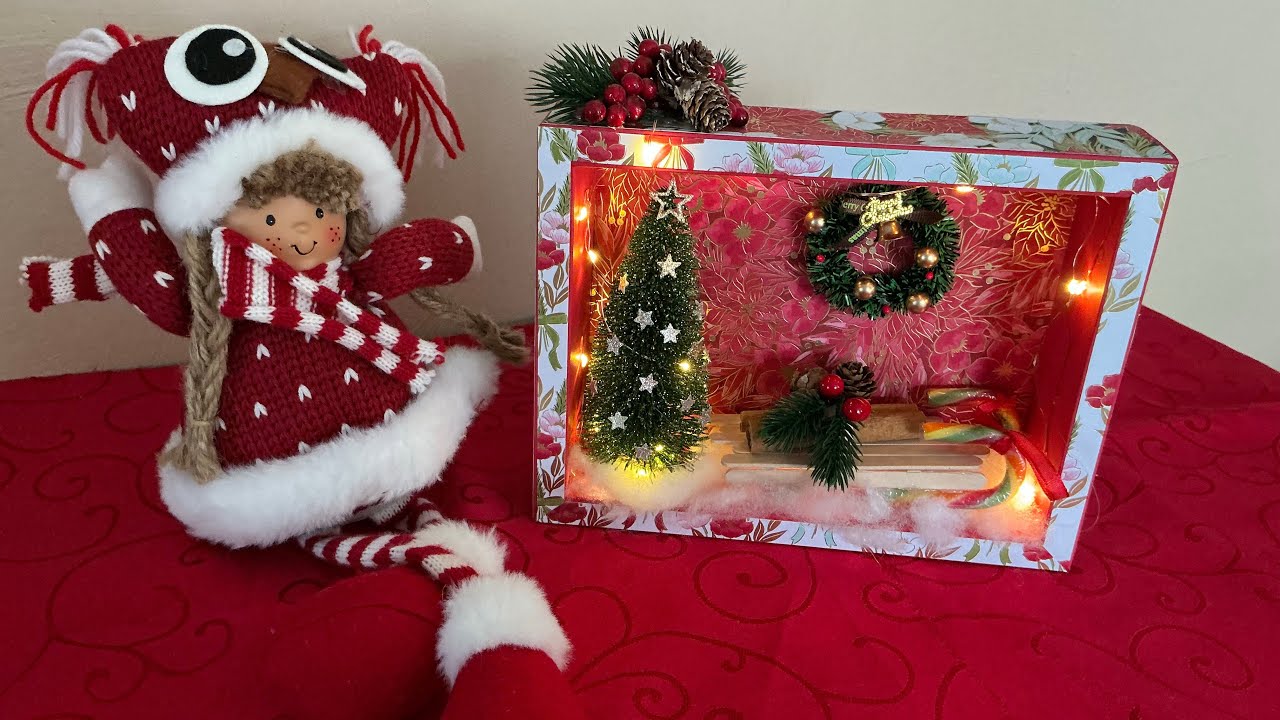 23 octobre 2025 Tuto cadre vitrine de Noël 🎄🎅🎁