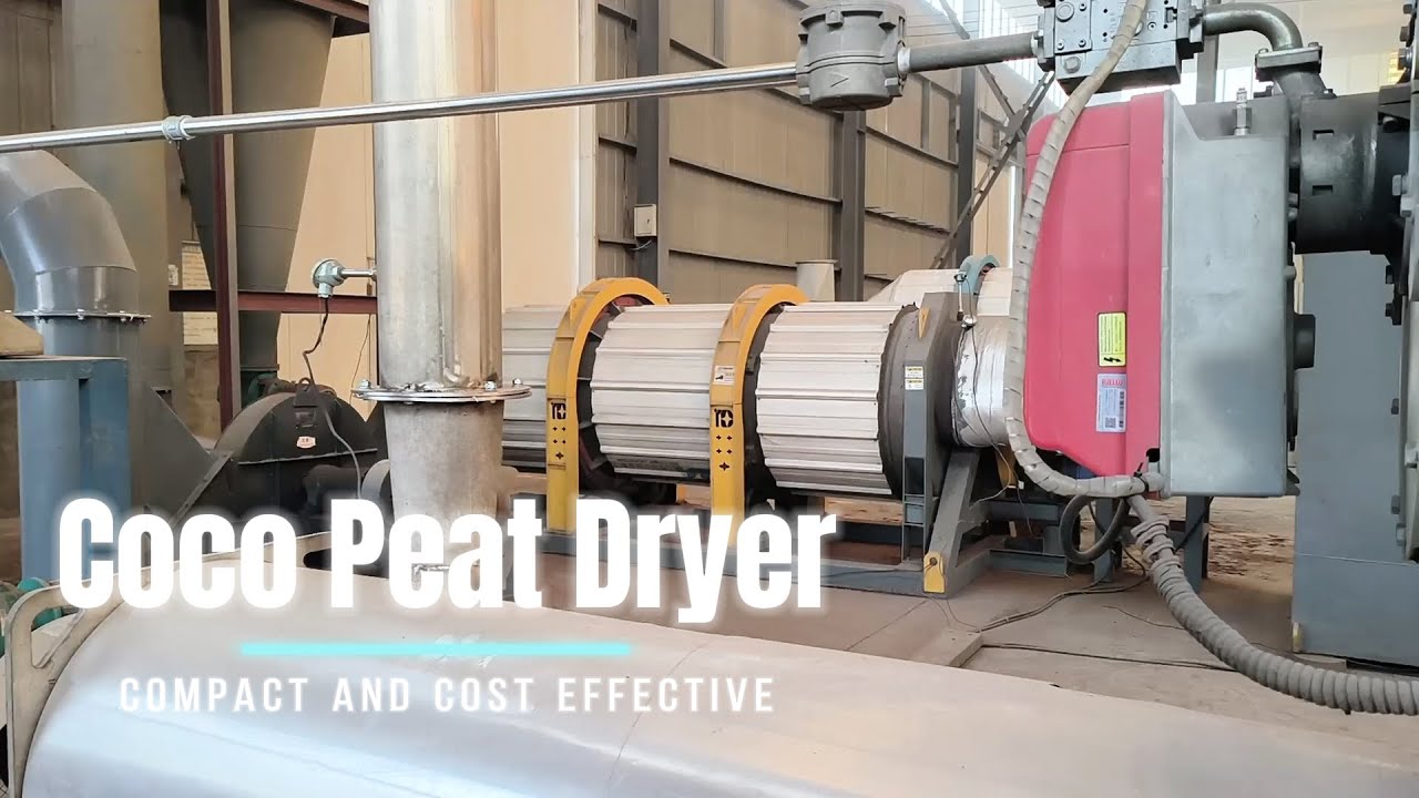 Compact&Cost Effective   E-style Coco Peat dryer