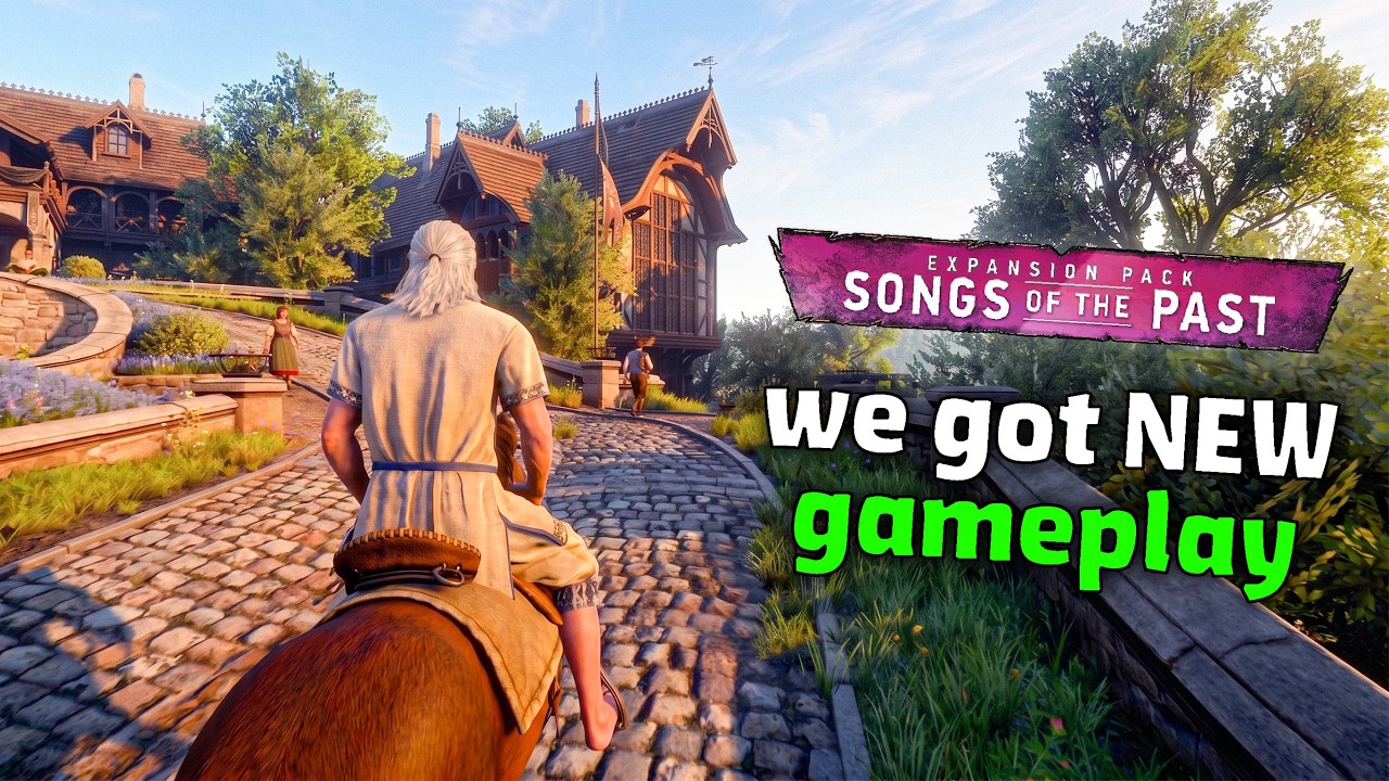 The Witcher 3: Songs of the Past &mdash; показали новый геймплей&hellip; и это выглядит ВПЕЧАТЛЯЮЩЕ!