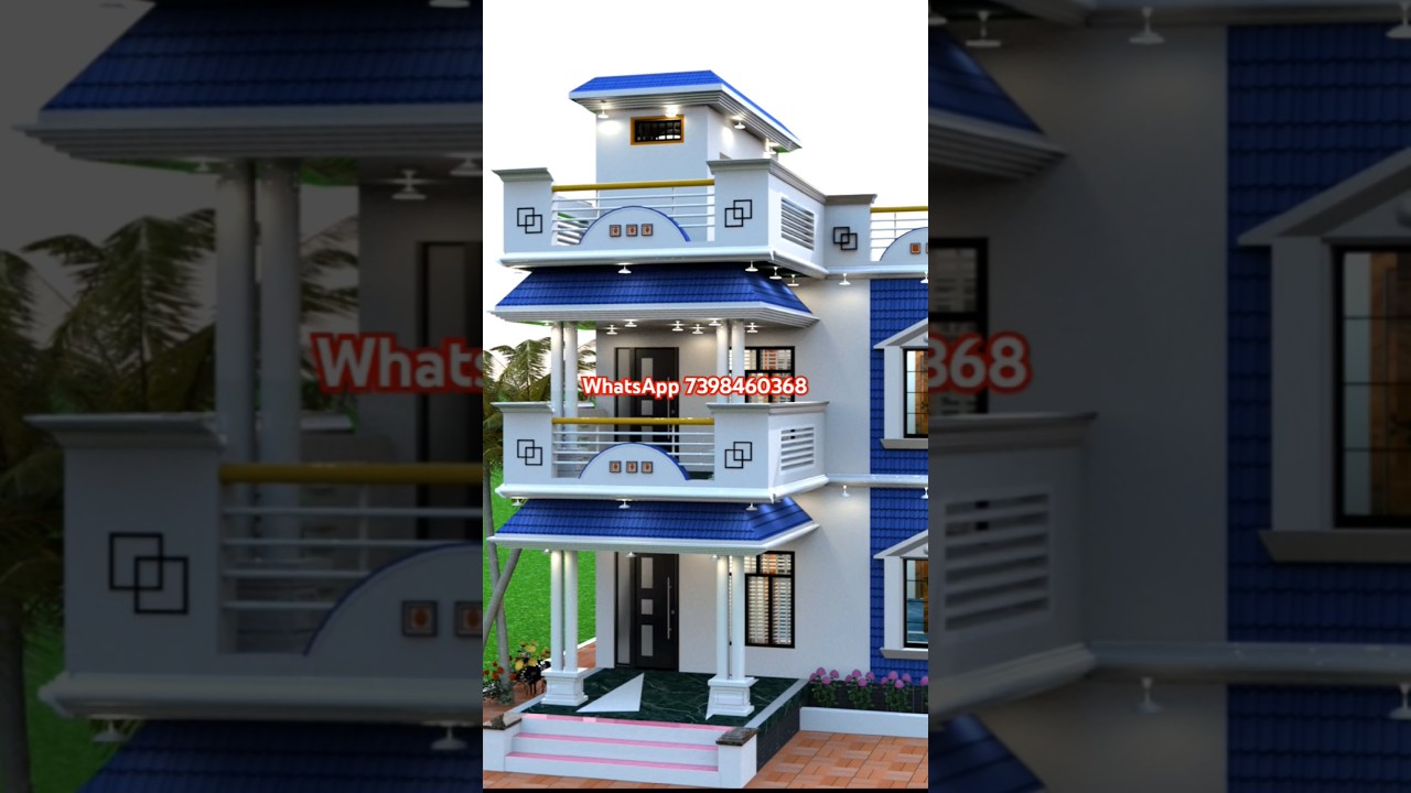 House Design Under 10 Lakh, House Front Elevation 🏠🏠 💕💕😘😘